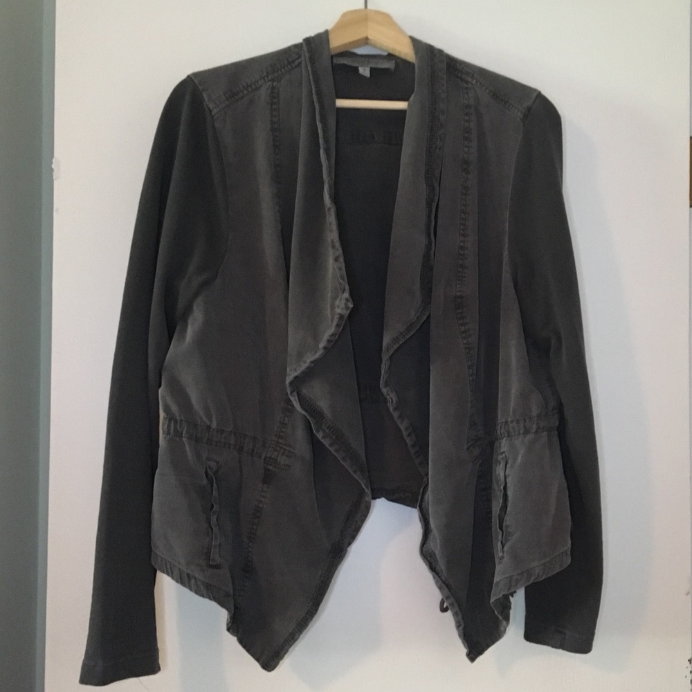 🔥Torrid Drape Drawstring Jacket